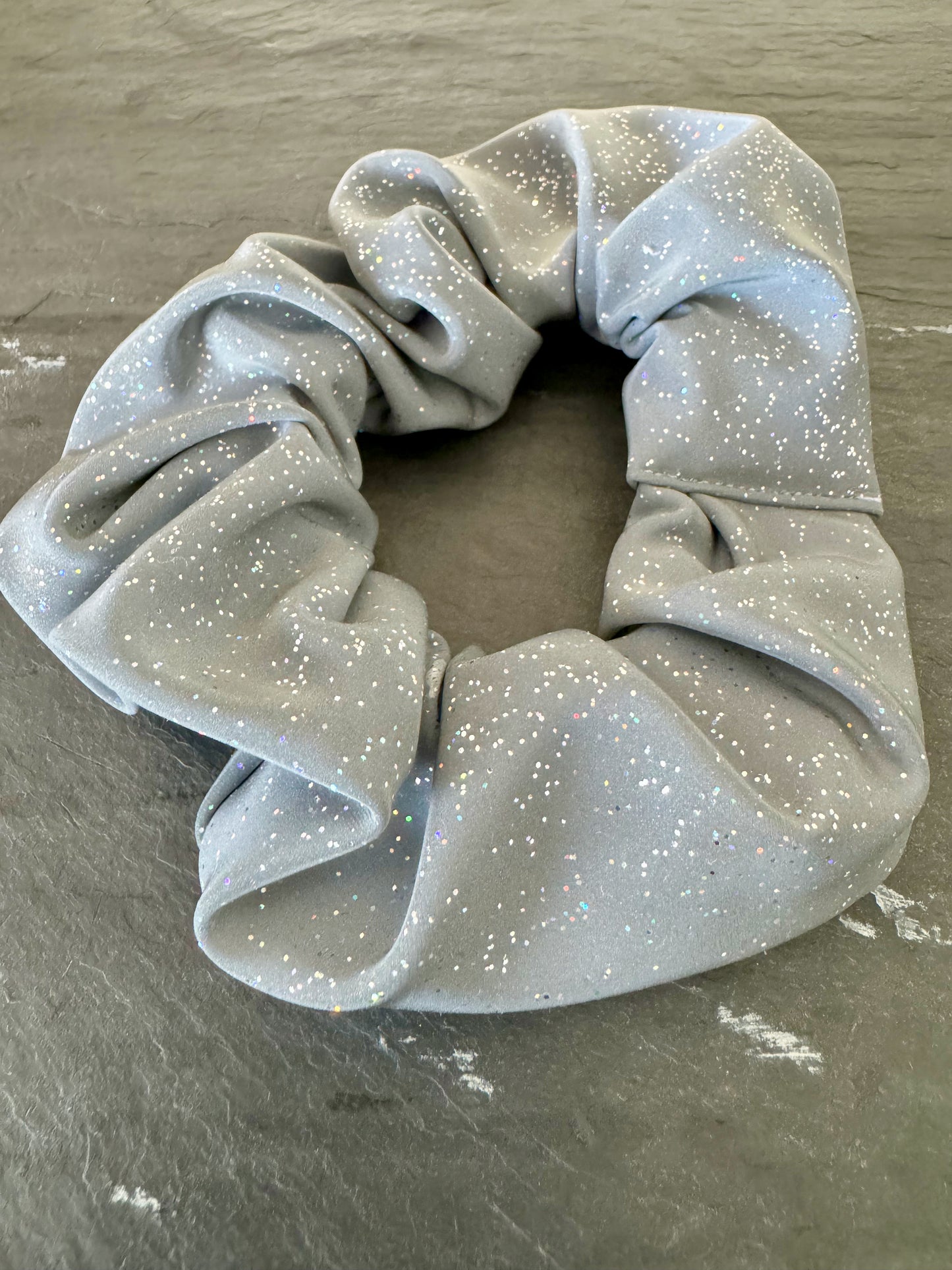 Jumbo Rainbow Sparkle Scrunchie / Wristband, Reflective