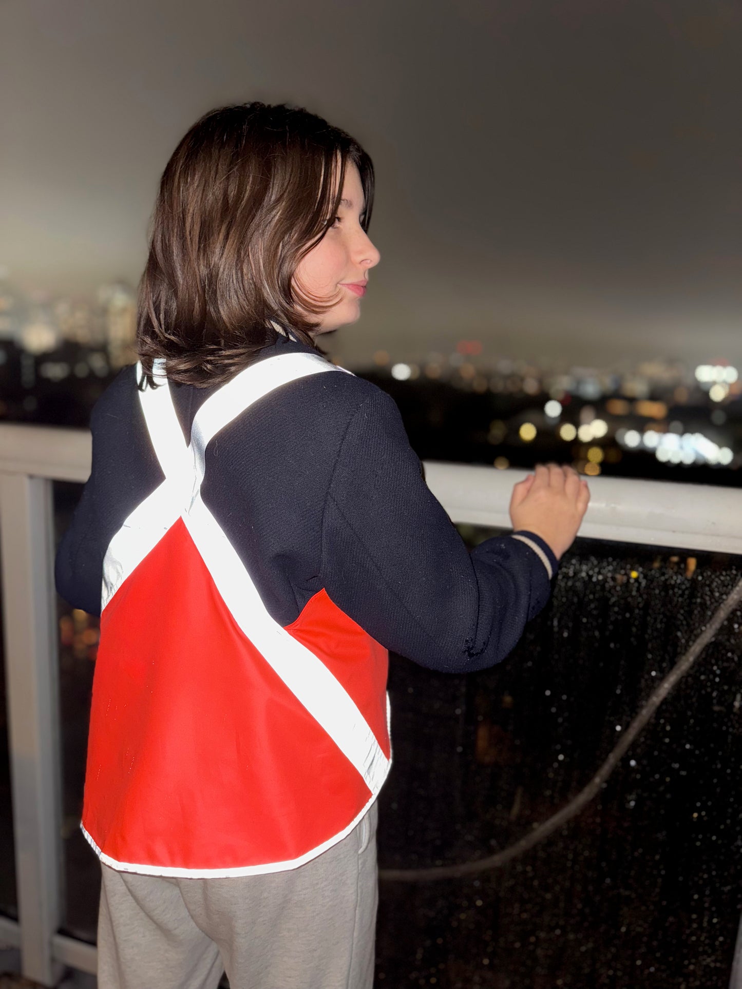 The Vespert Reflective Hi Vis Vest, Eco Cotton Candy