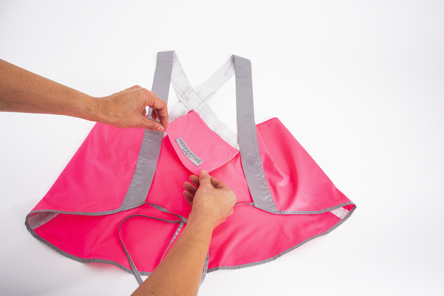 packable chic high visibility reflective safety vest hi vis reflective clothing