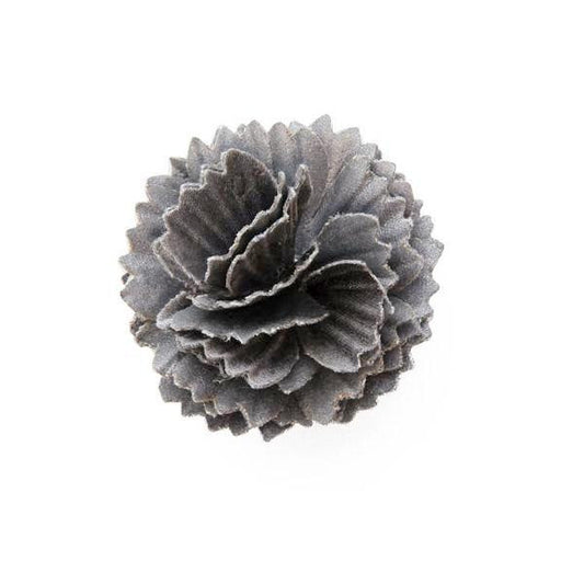 REFLECTIVE BLOSSOM BOUTONNIERE military pin, Quicksilver Reflective Blossom Broach pin small petite reflective hi vis safety vest gear reflecting clothing high visibility stylish accessory women fashion bike walk run dog walking back night sustainable nighttime bright 3M scotchlite made in NYC