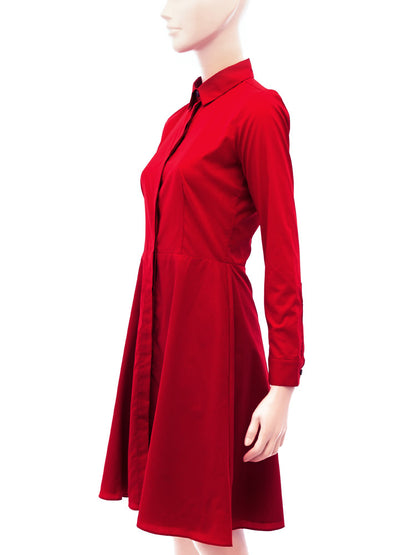 RED HOOK RIDING DRESS.