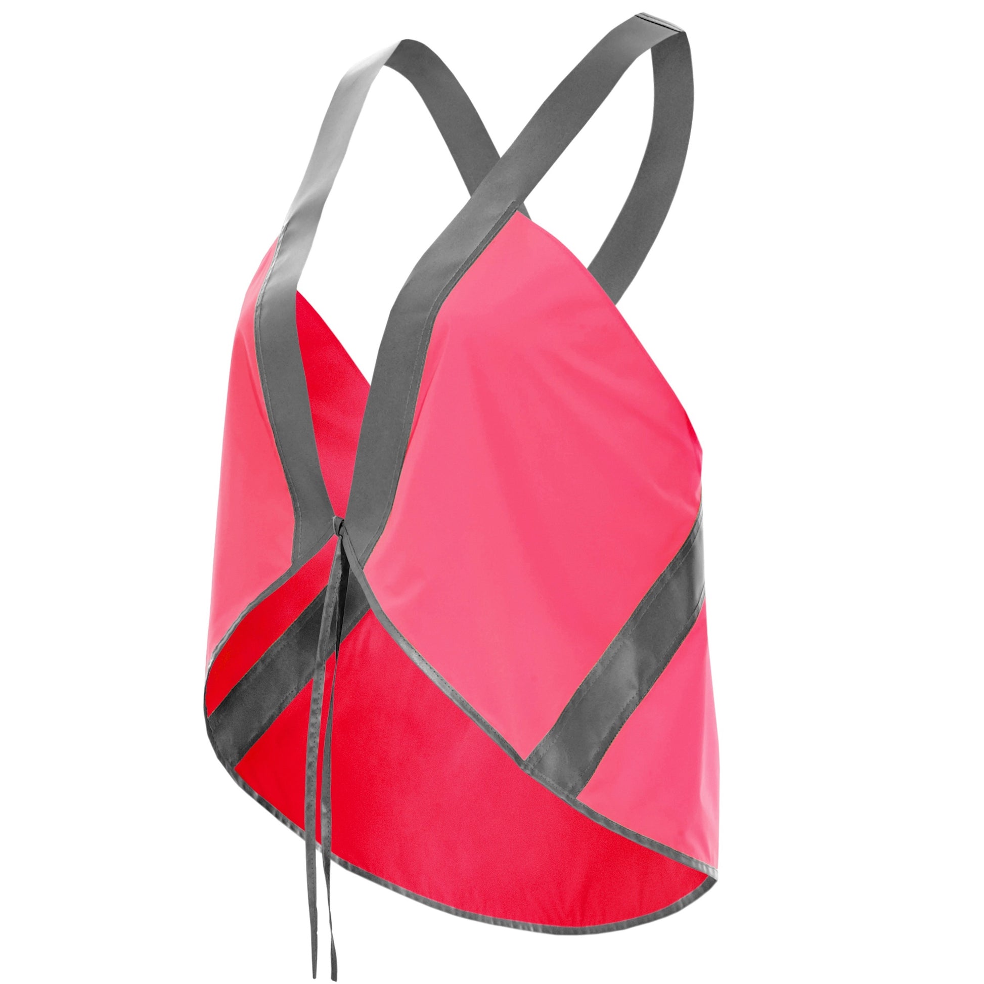 cute vespert eco cotton candy neon pink stylish reflective hi vis safety vest for women reflecting clothing high visibility gear accessory womens fashion bike bike cycling walk run running dog walking walker night sustainable nighttime bright 3M scotchlite made in NYC USA